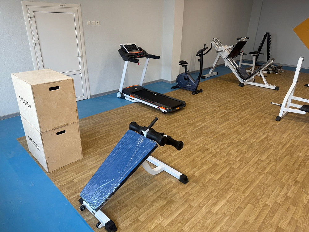 Многопрофильный лицей имени Циолковского, г. Липецк (тренажерный зал)